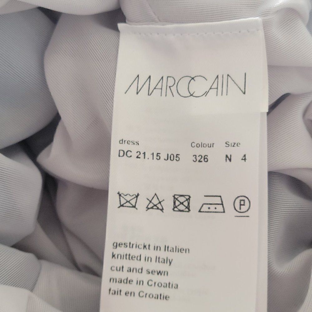 ‎MarcCain  BLUE  DRESS  size 4 - Picture 4 of 7